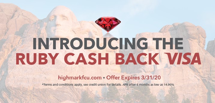 Image of 'Ruby Cash Back Visa'.