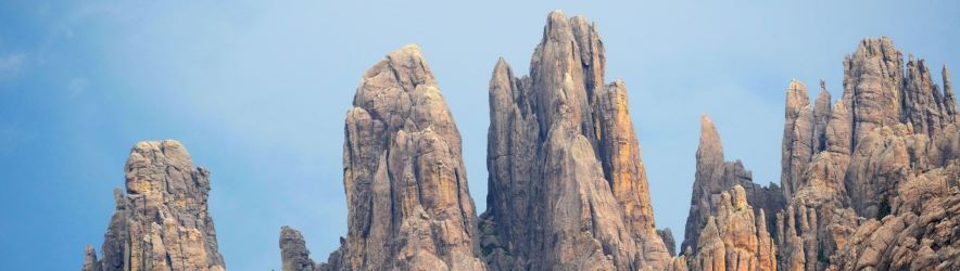 Needles rock formation Black HIlls, South Dakota