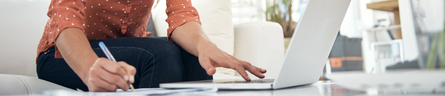 a person working on their laptop computer