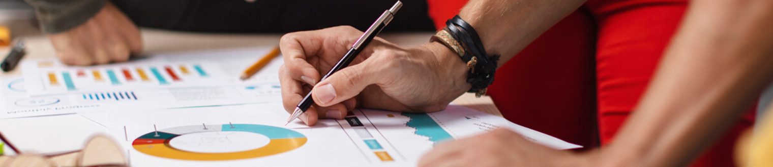 people reviewing financial documents